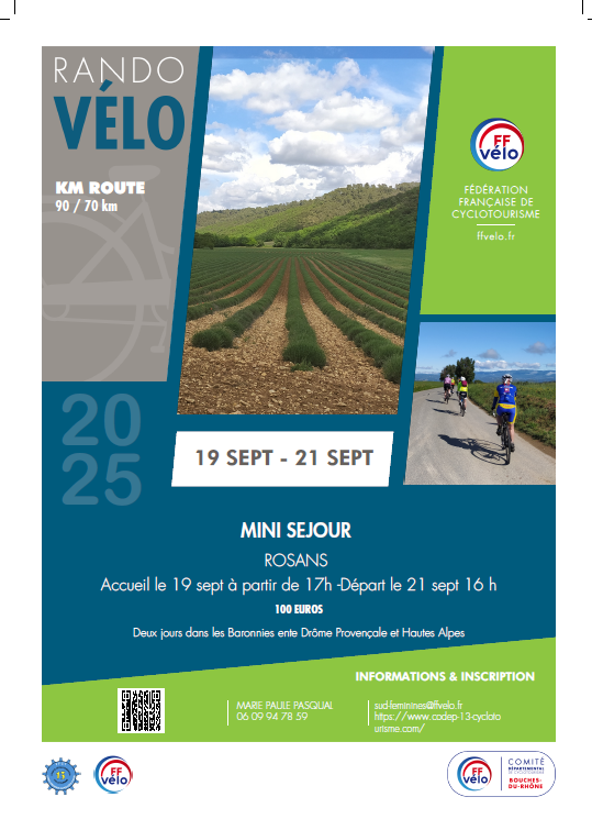 Affiche sejour codep13 2025